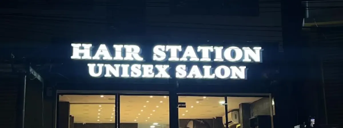 Hair Station Unisex Salon old Hafeezpet